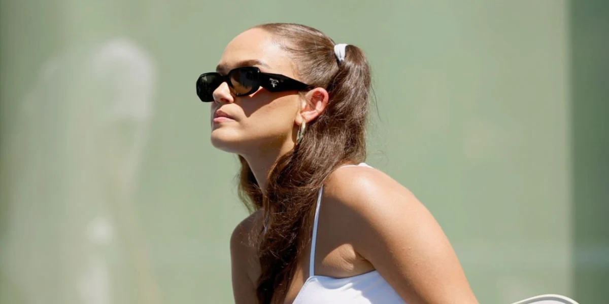 Prada PR 17WS 1AB5S0 Symbole Sunglasses - As Seen On Lamine Yamal & Travis Barker - Image 45