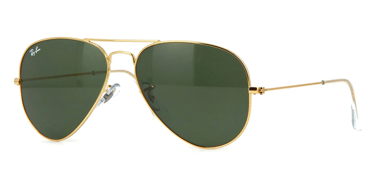 Ray-Ban Aviator 3025 L0205 Gold/G15 Green - As Seen On Tom Cruise & Hrithik Roshan