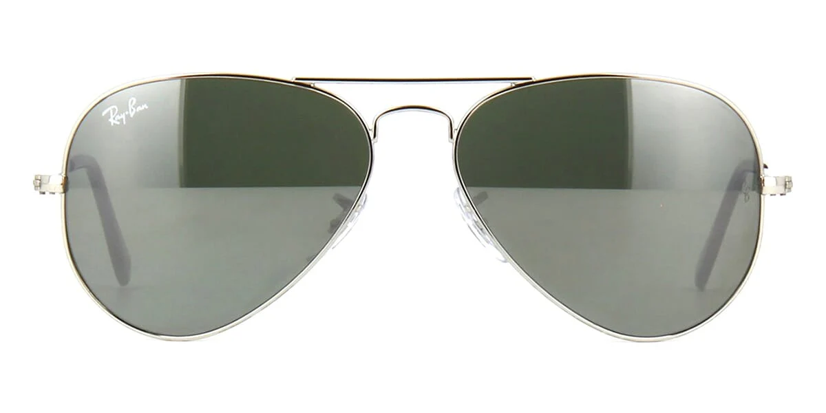 Ray-Ban Aviator Silver Mirror RB 3025 W3275 - As Seen On Tayme Thapthimthong & Dina Hayek - Image 2