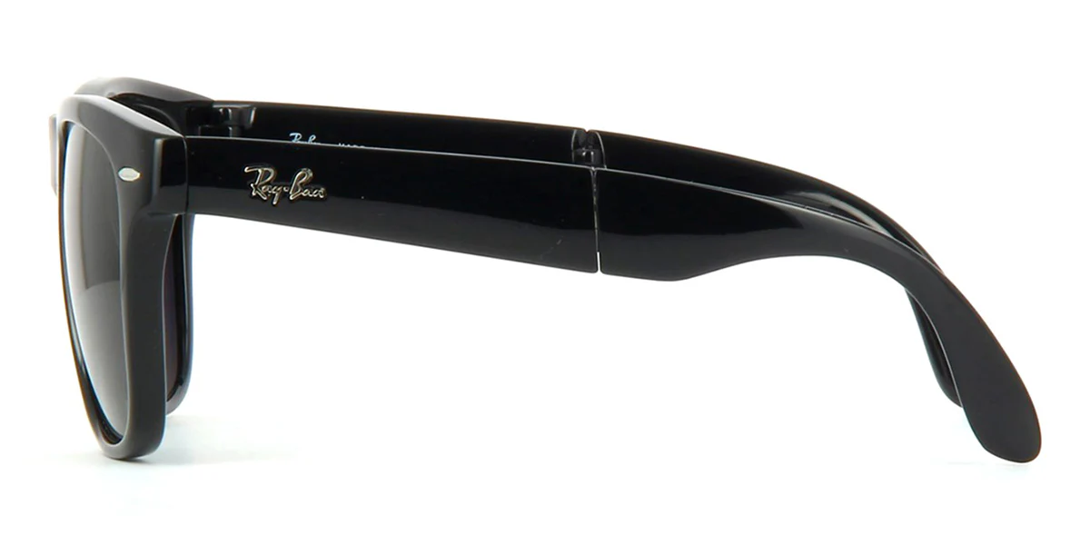Ray-Ban Folding Wayfarer 4105 601/58 Polarised - As Seen On Michael Fassbender & Resse Witherspoon - Image 3