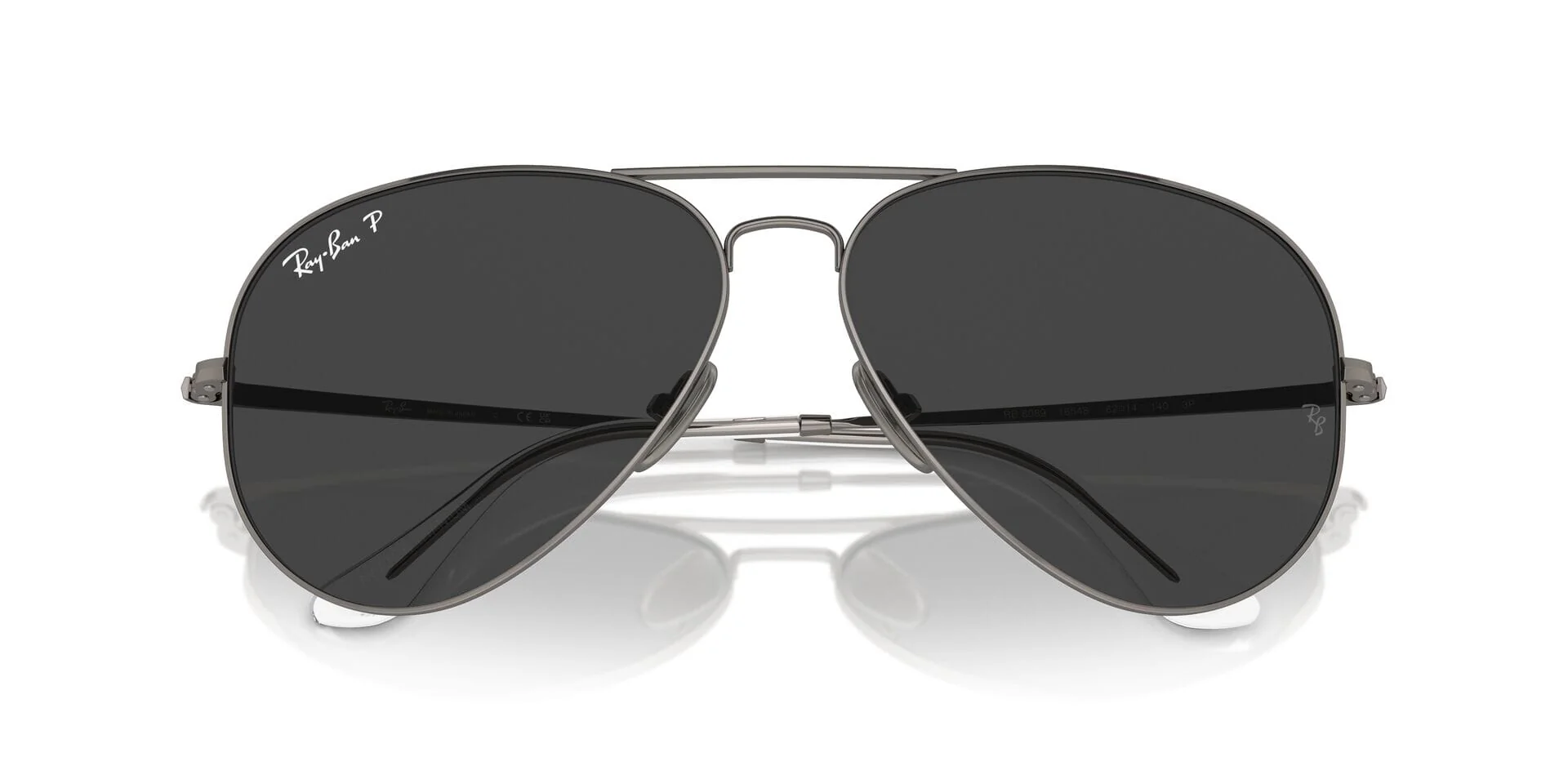 Ray-Ban Aviator Titanium RB 8089 165/48 Polarised - Image 4