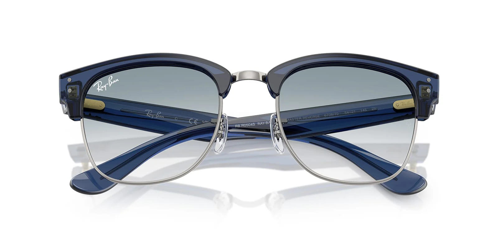 Ray-Ban Clubmaster Reverse RB R0504S 6708/79 - Image 4