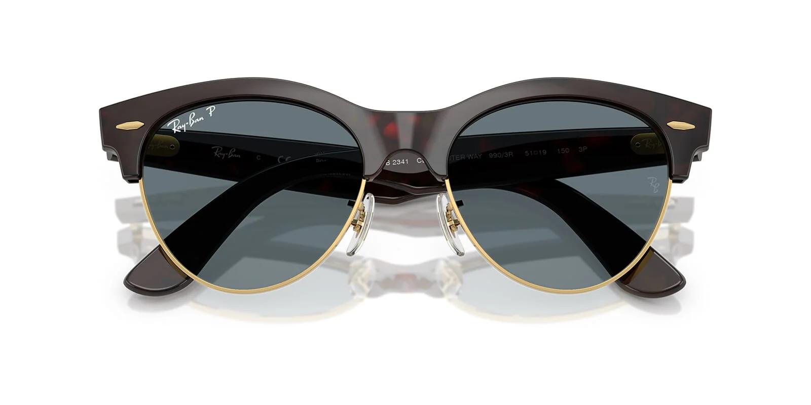 Ray-Ban Clubmaster Way RB 2341 990/3R Polarised - Image 4