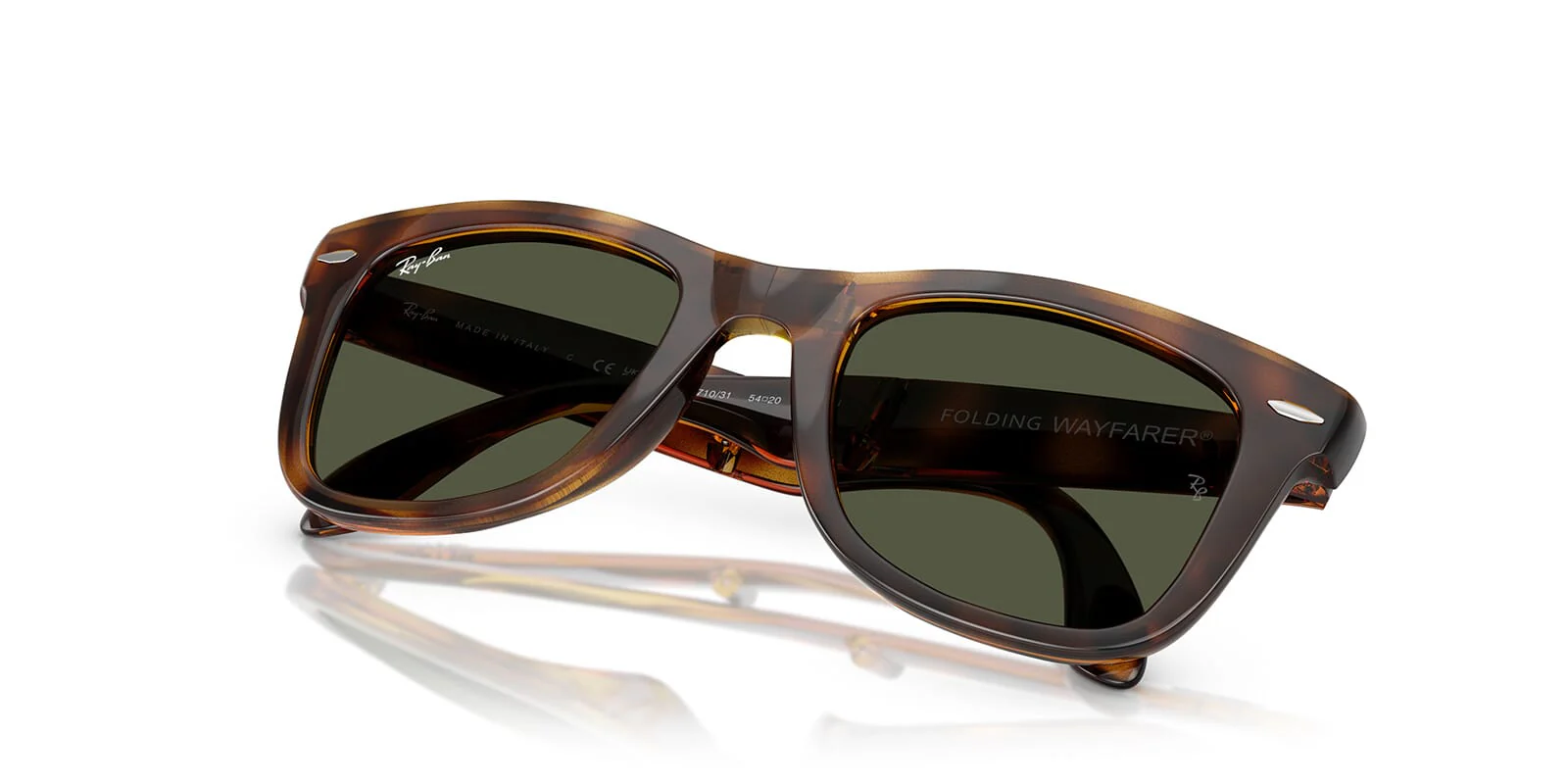 Ray-Ban Folding Wayfarer RB 4105 710/31 - As Seen On Edward Bluemel - Image 6