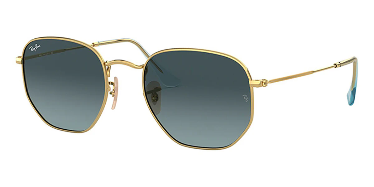 Ray-Ban Hexagonal RB 3548N 9123/3M - As Seen On Rihanna & Joe Root