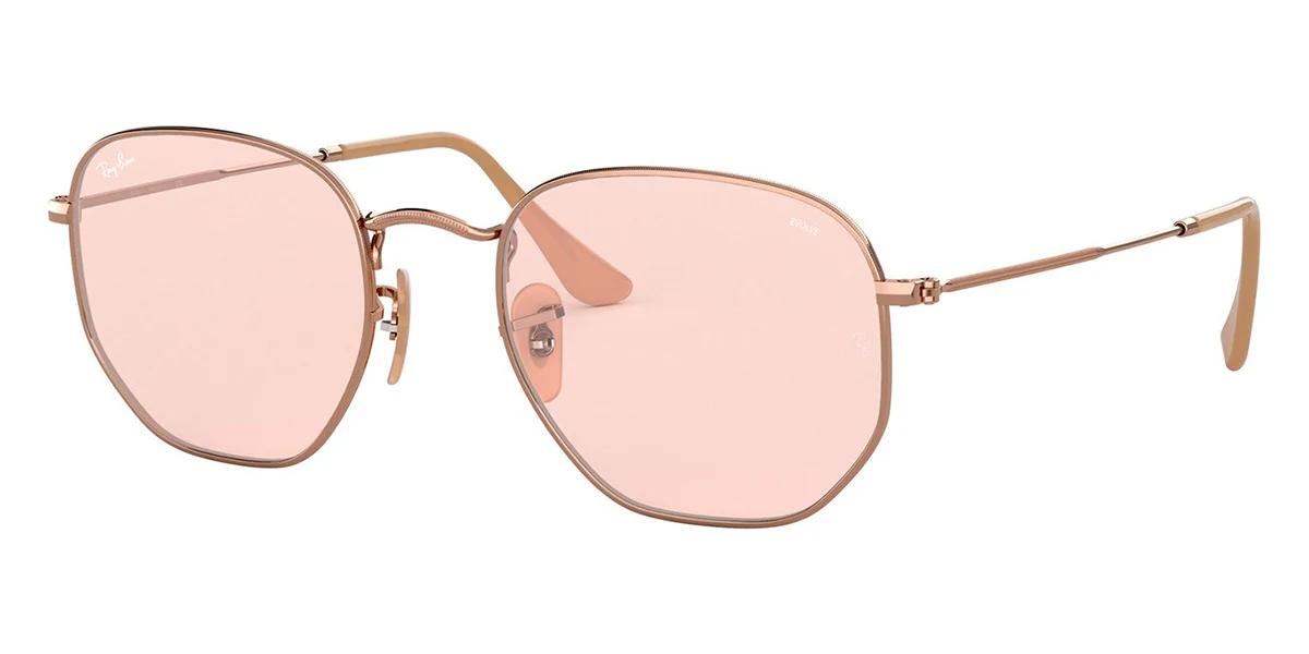 Ray-Ban Hexagonal RB 3548N 9131/0X - As Seen On Kyle Richards & Jackson Wang
