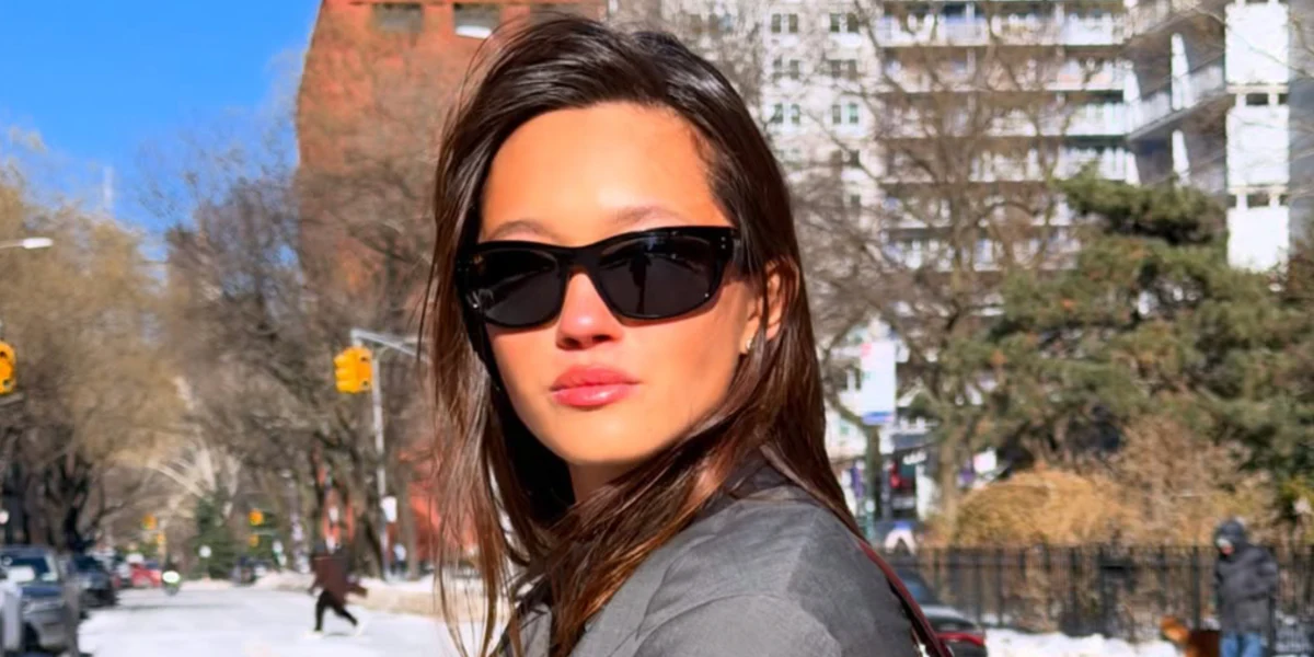 ASAP Rocky Blacked Out Collection Ray-Ban Mega Balorama RB 2289 6826/J5 - As Seen On Lily Chee - Image 6