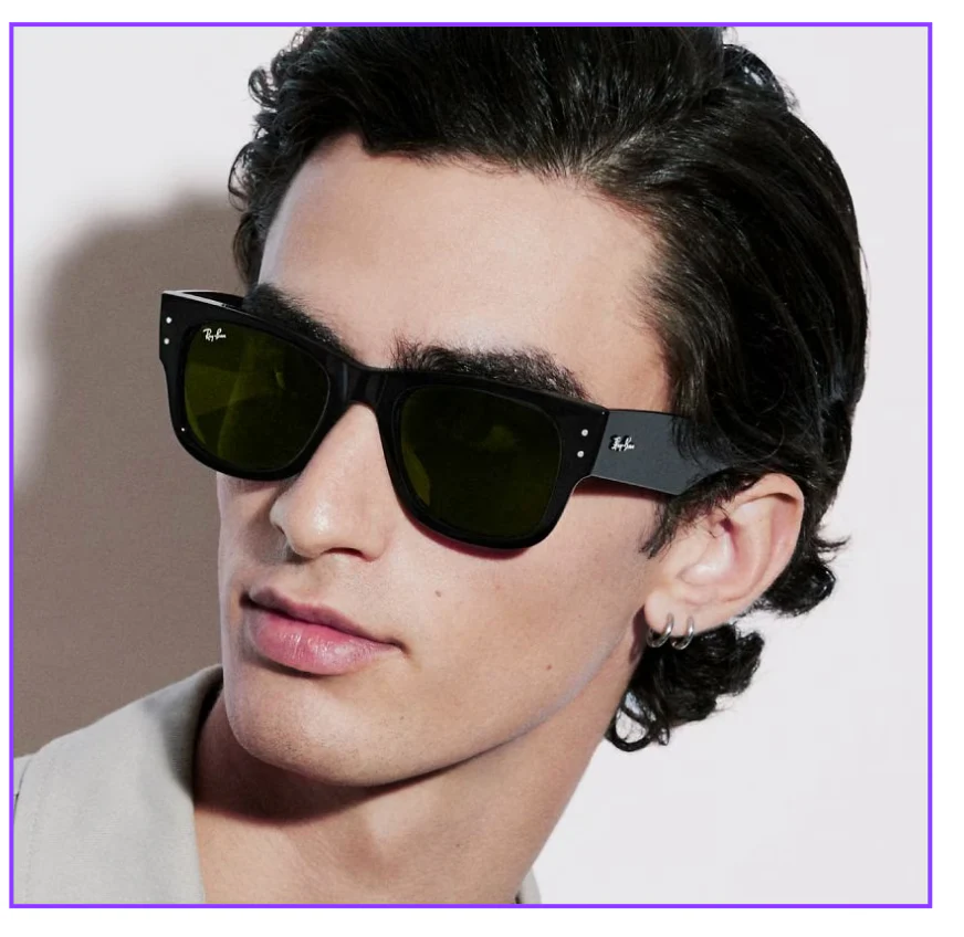 Ray-Ban Mega Wayfarer RB 0840S 901/31 - As Seen On J Hope & Lewis Hamilton - Image 39