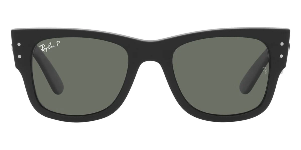 Ray-Ban Mega Wayfarer RB 0840S 901/58 Polarised - As Seen On Labrinth & Olivia Wilde - Image 2