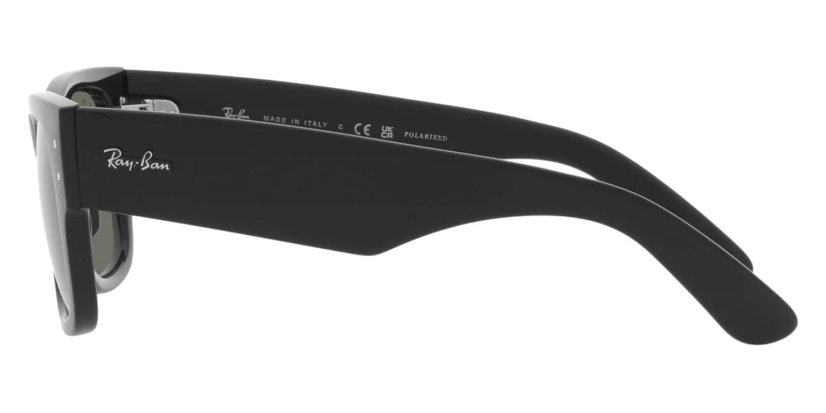 Ray-Ban Mega Wayfarer RB 0840S 901/58 Polarised - As Seen On Labrinth & Olivia Wilde - Image 3
