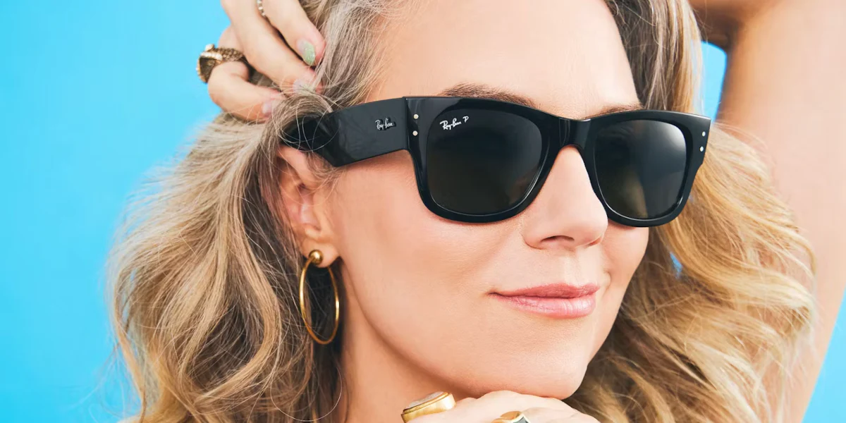 Ray-Ban Mega Wayfarer RB 0840S 901/58 Polarised - As Seen On Labrinth & Olivia Wilde - Image 7