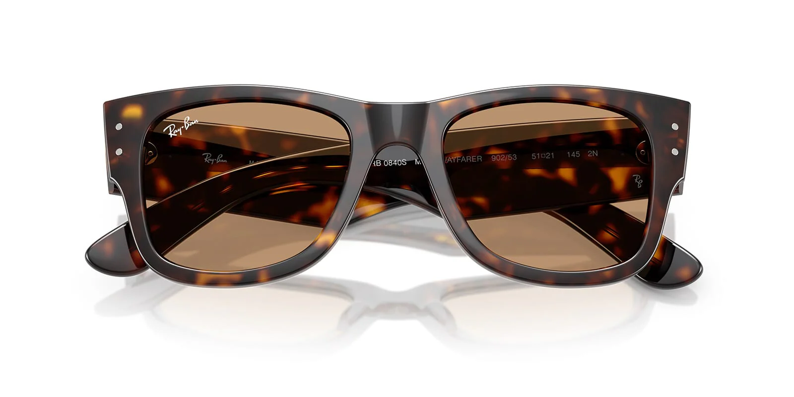 Ray-Ban Mega Wayfarer RB 0840S 902/53 - Image 4
