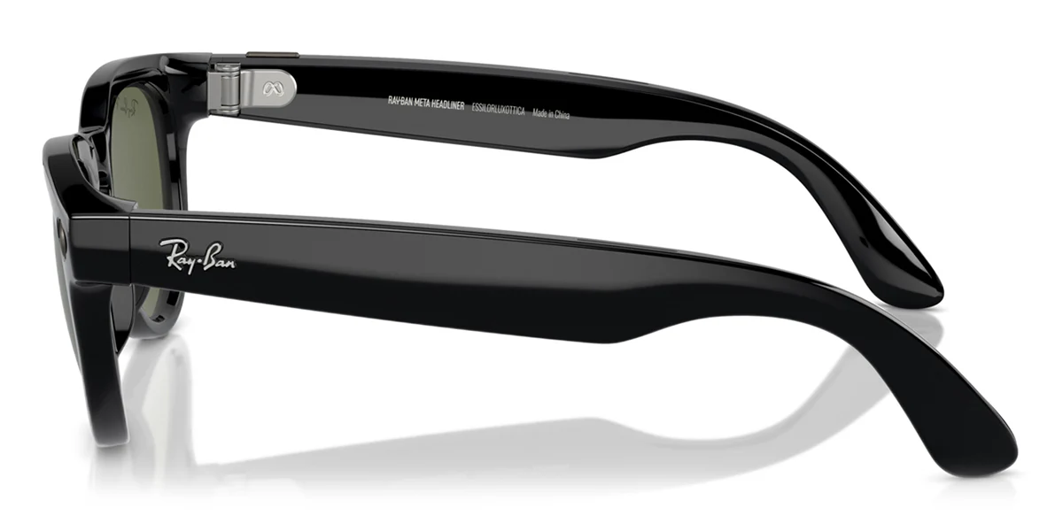 Ray-Ban Meta Headliner RW4009 601/9A Polarised Smart Glasses - As Seen On Munya Chawawa & Carina Lau - Image 3