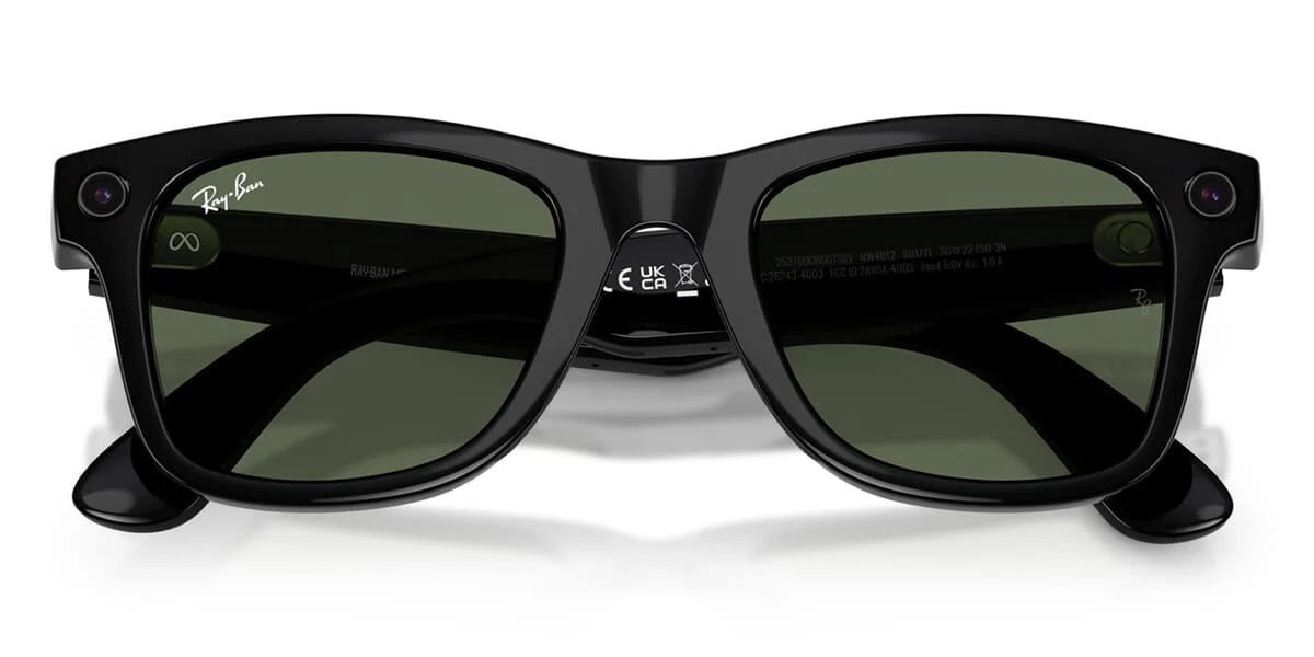 Ray-Ban Meta Wayfarer Gen 2 RW4012 601/71 Smart Glasses - As Seen On George Russell & Tom Welling - Image 2