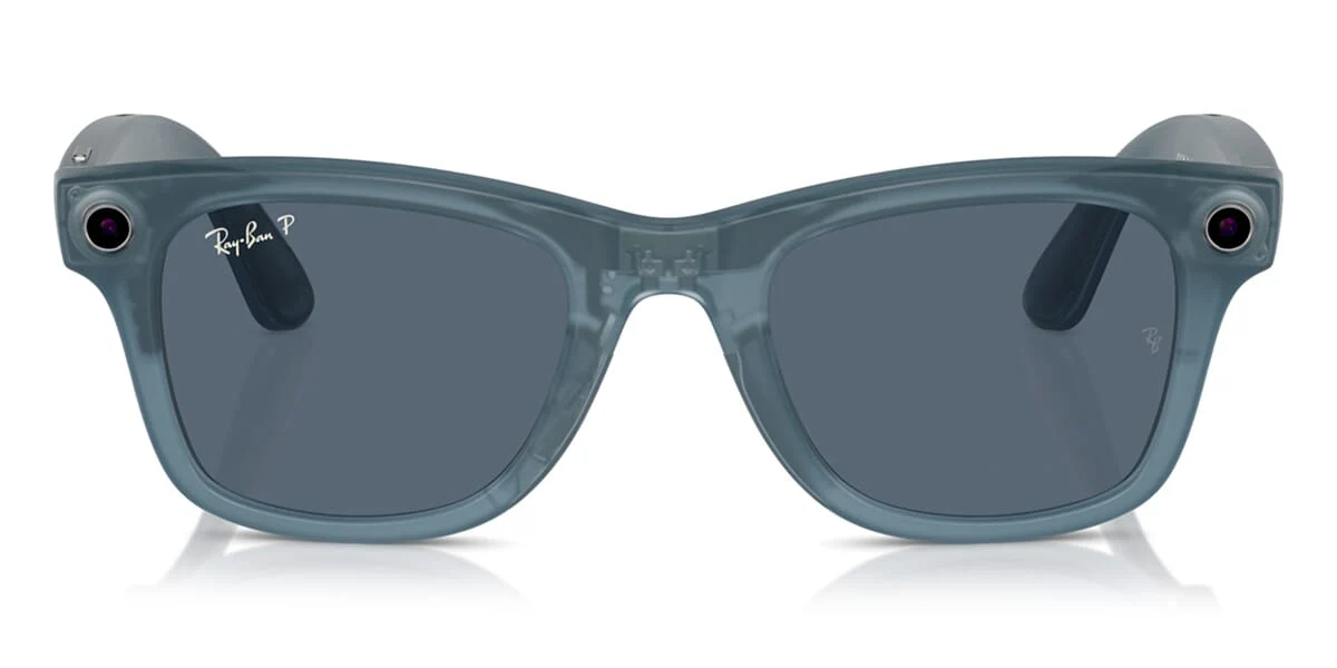 Ray-Ban Meta Wayfarer RW4006 6755/2V Polarised Smart Glasses - As Seen On Hamish Blake - Image 4