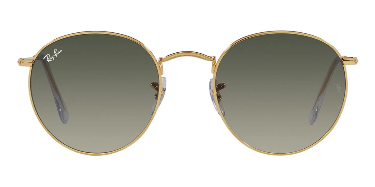 Ray-Ban Round Metal RB 3447 001/71 - As Seen On Ben Platt - Image 2