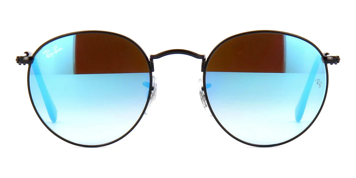 Ray-Ban Round Metal RB 3447 002/4O - As Seen On Wyatt Oleff - Image 2