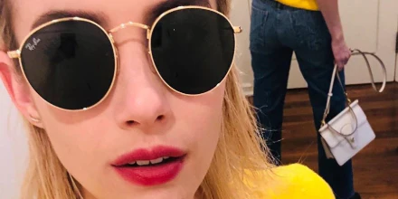 Ray-Ban Round Metal RB 3447N 001 - As Seen On Lewis Capaldi & Emma Roberts - Image 5