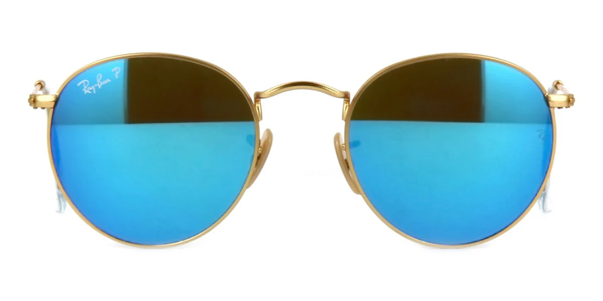 Ray-Ban Round Metal RB3447 112/4L Polarised - As Seen On Joe Jonas - Image 2