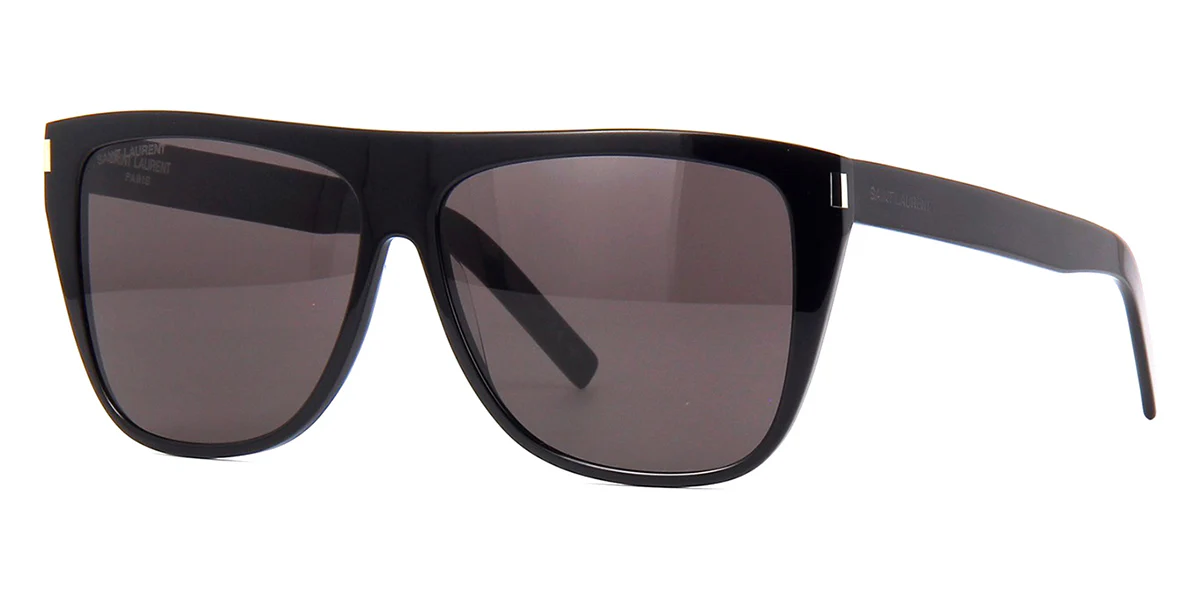 Saint Laurent Sun SL 1 Slim 001 - As Seen On Khloe Kardashian & Alec Baldwin