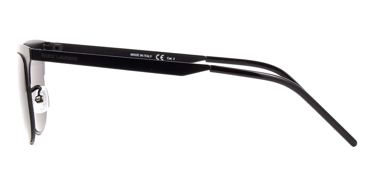 Saint Laurent Sun SL 420 Slim Metal 001 - As Seen On Lenny Kravitz - Image 3