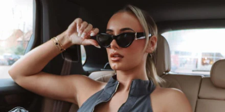 Saint Laurent Sun SL M94 001 - As Seen On Rose & Zoe Kravitz - Image 9