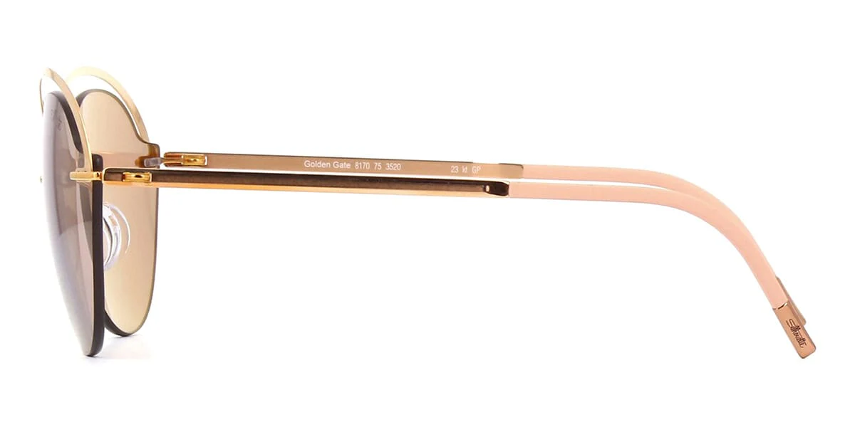 Silhouette Golden Gate 8170/75 3520 Gold Plated - Image 3