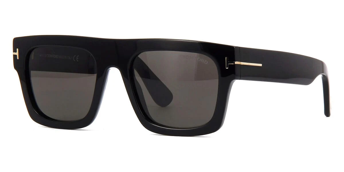 Tom Ford Fausto FT0711 01A - As Seen On Travis Kelce & Jason Derulo