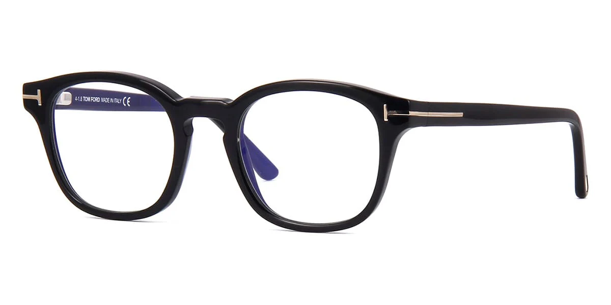 Tom Ford TF5532-B 01V Blue Control with Clip On