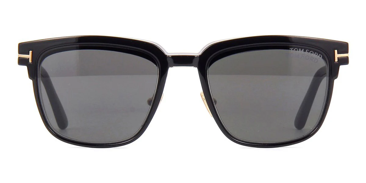 Tom Ford TF5683-B 001 Blue Control with Magnetic Clip-On - Image 2