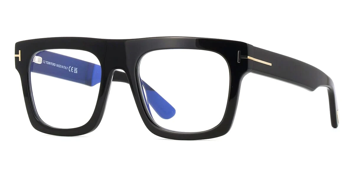 Tom Ford TF6068-B 001 Blue Control with Magnetic Clip On