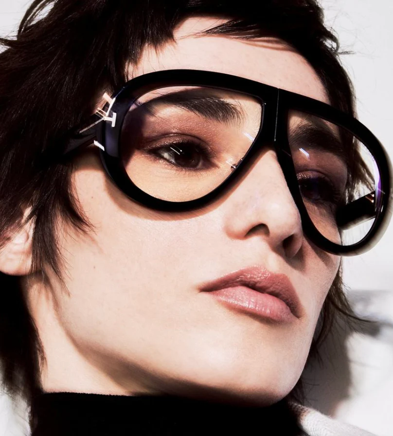Tom Ford Troy TF836 001 Blue Control - As Seen On Janelle Monae & Lisa Rinna - Image 9