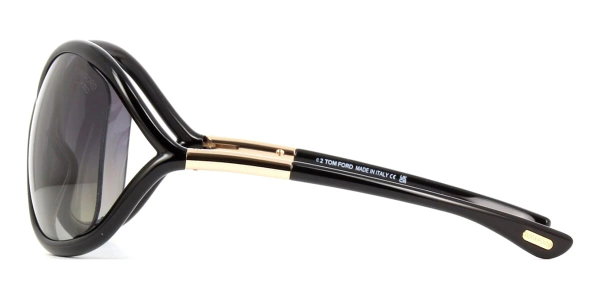 Tom Ford Whitney TF0009 01D Polarised - As Seen On Barbie Ferreira - Image 3