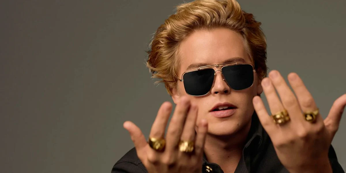 Versace 2242 1002/87 - As Seen On Cole Sprouse - Image 4