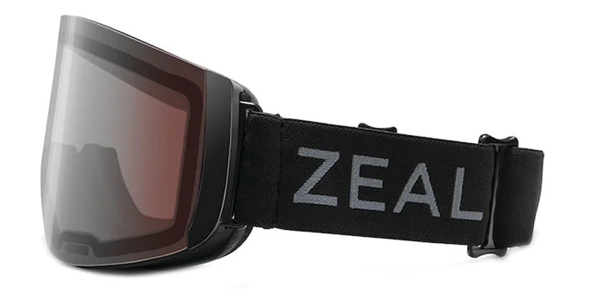 Zeal Ski Mask Hatchet Dark Night Grey 11481 Photochromic Polarised with interchangable low light lens - Image 3